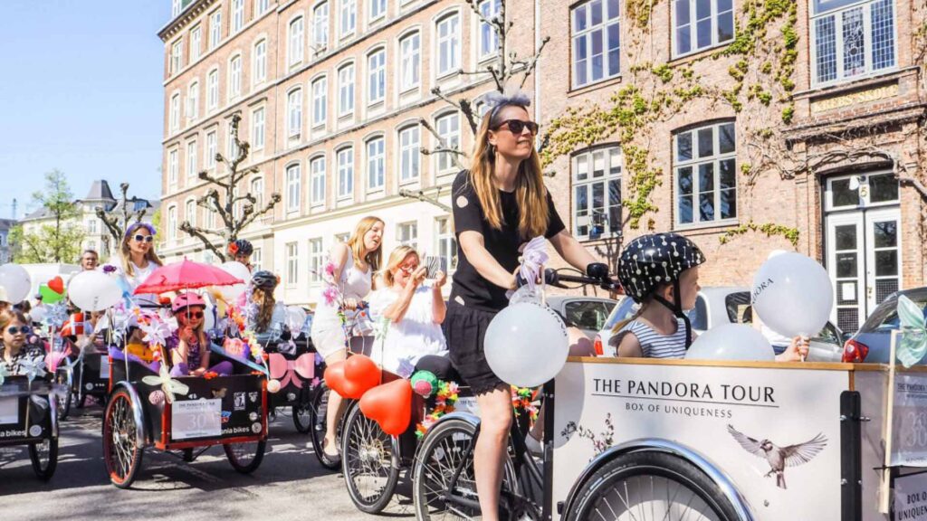 kassecykler til Pandora cykel tour
