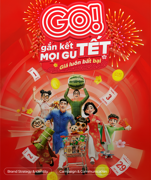 GO supermarket Tet campaign